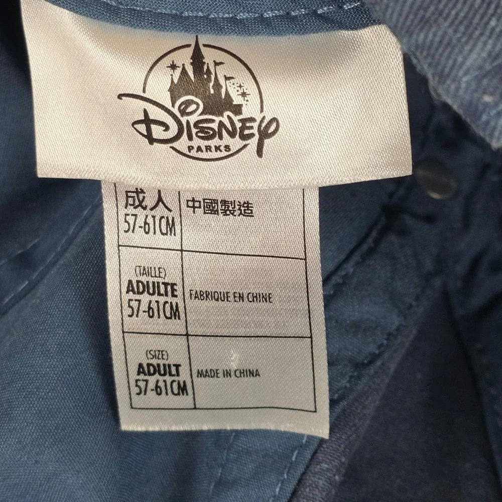 Disney Parks Mickey denim vacay Embroidered Baseball Cap Hat Adult Adjustable